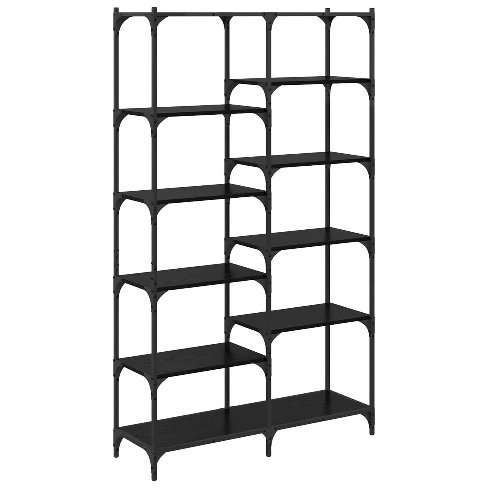 Polica Crni hrast 100 x 32 x 170 cm Konstruirano drvo