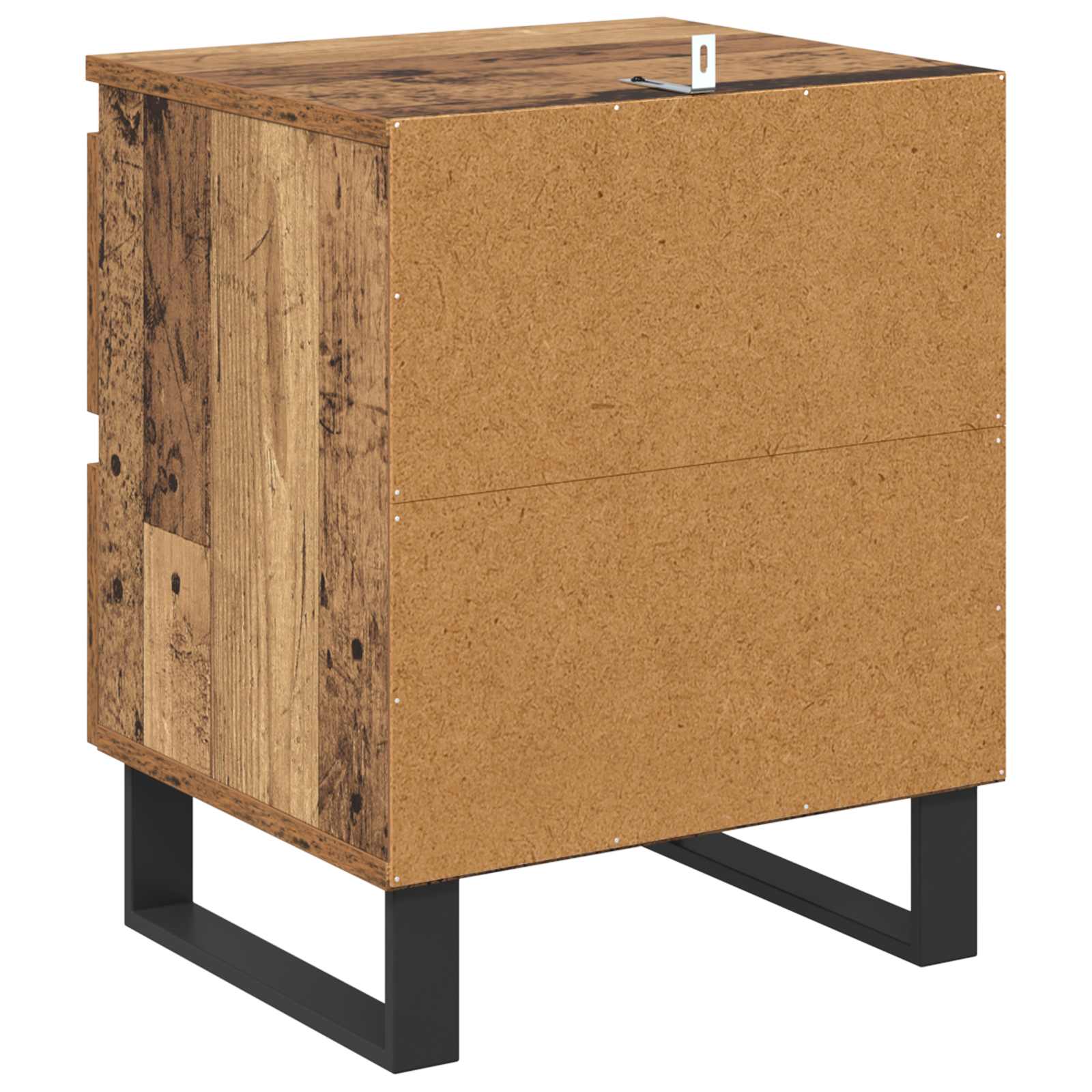 Noćni ormar 2 pcs Staro drvo 40 x 35 x 50 cm Konstruirano drvo