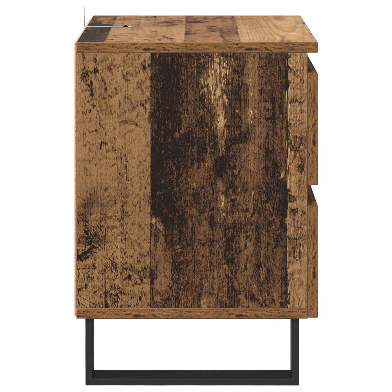 Noćni ormar 2 pcs Staro drvo 40 x 35 x 50 cm Konstruirano drvo