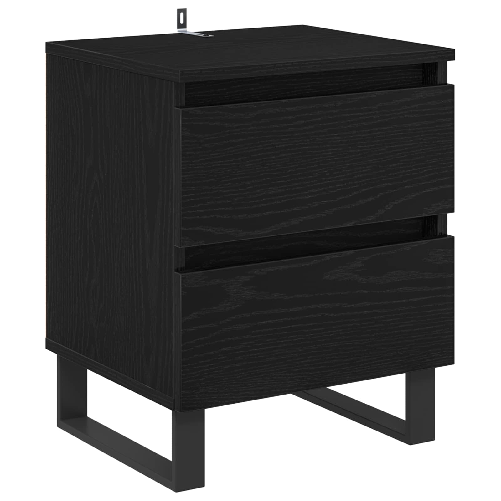 Noćni ormar Crni hrast 40 x 35 x 50 cm Konstruirano drvo