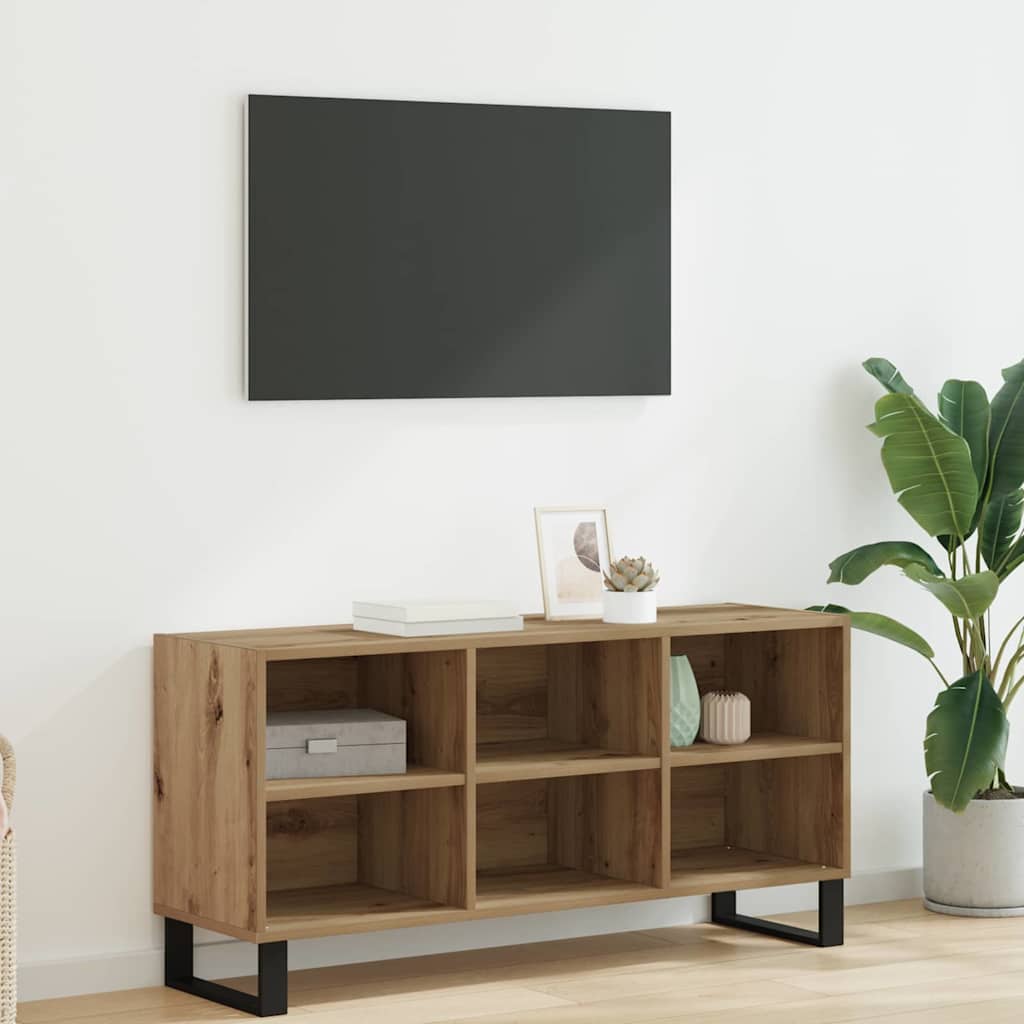 TV ormar 103,5 x 30 x 50 cm Umjetnički hrast Konstruirano drvo