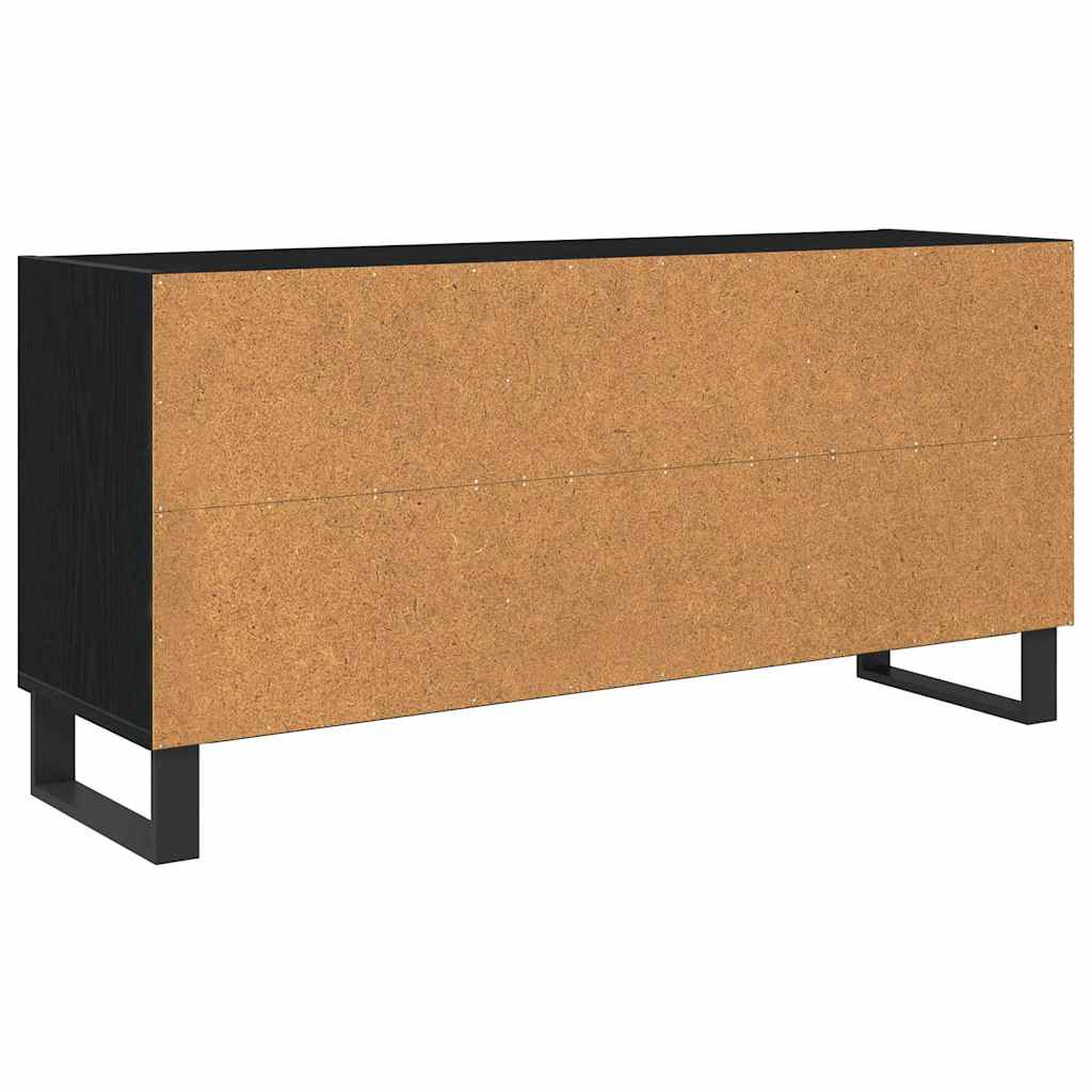 TV ormar 103,5 x 30 x 50 cm Crni hrast Konstruirano drvo