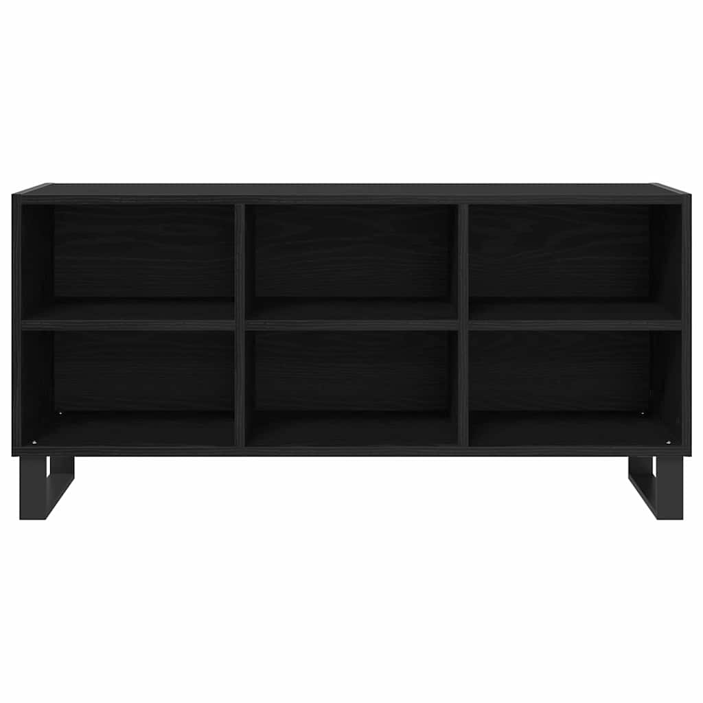 TV ormar 103,5 x 30 x 50 cm Crni hrast Konstruirano drvo