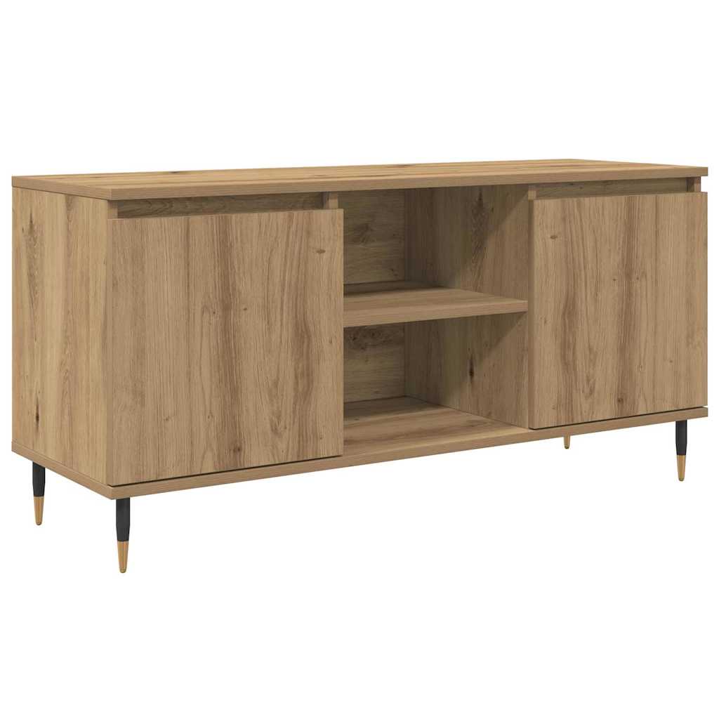 TV ormar Umjetnički hrast 104 x 35 x 50 cm Konstruirano drvo