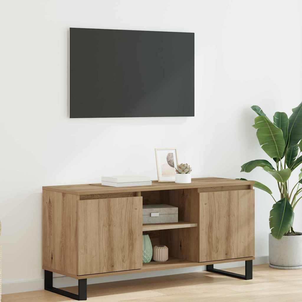 TV ormar Umjetnički hrast 104 x 35 x 50 cm Konstruirano drvo