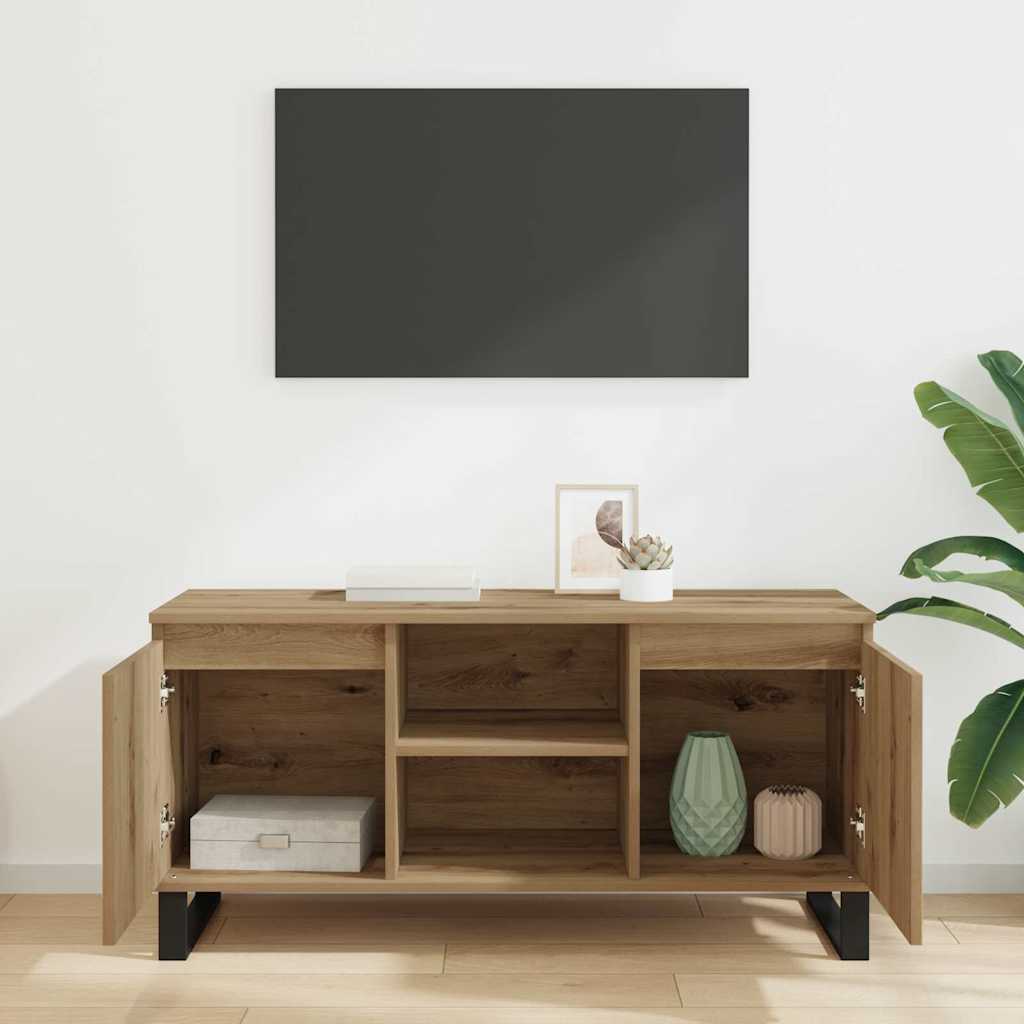 TV ormar Umjetnički hrast 104 x 35 x 50 cm Konstruirano drvo