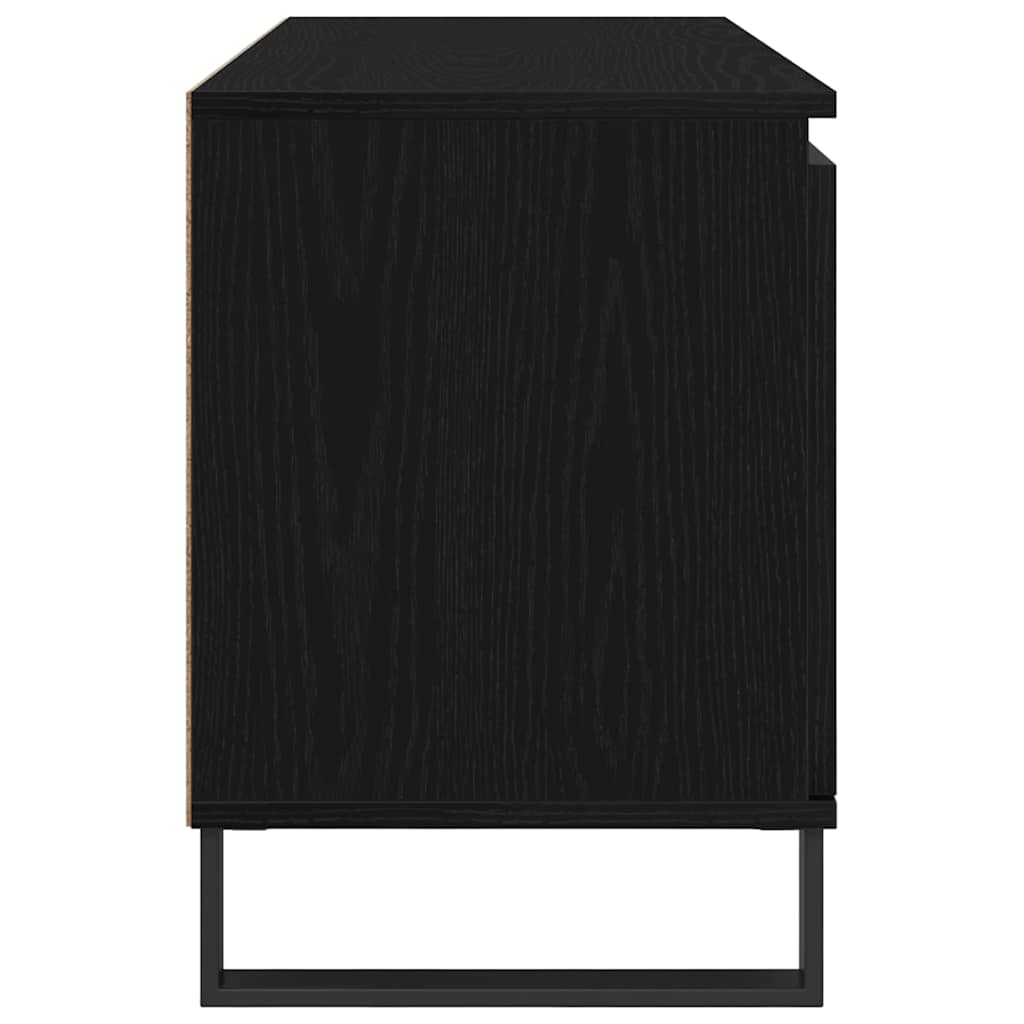 TV ormar Crni hrast 104 x 35 x 50 cm Konstruirano drvo