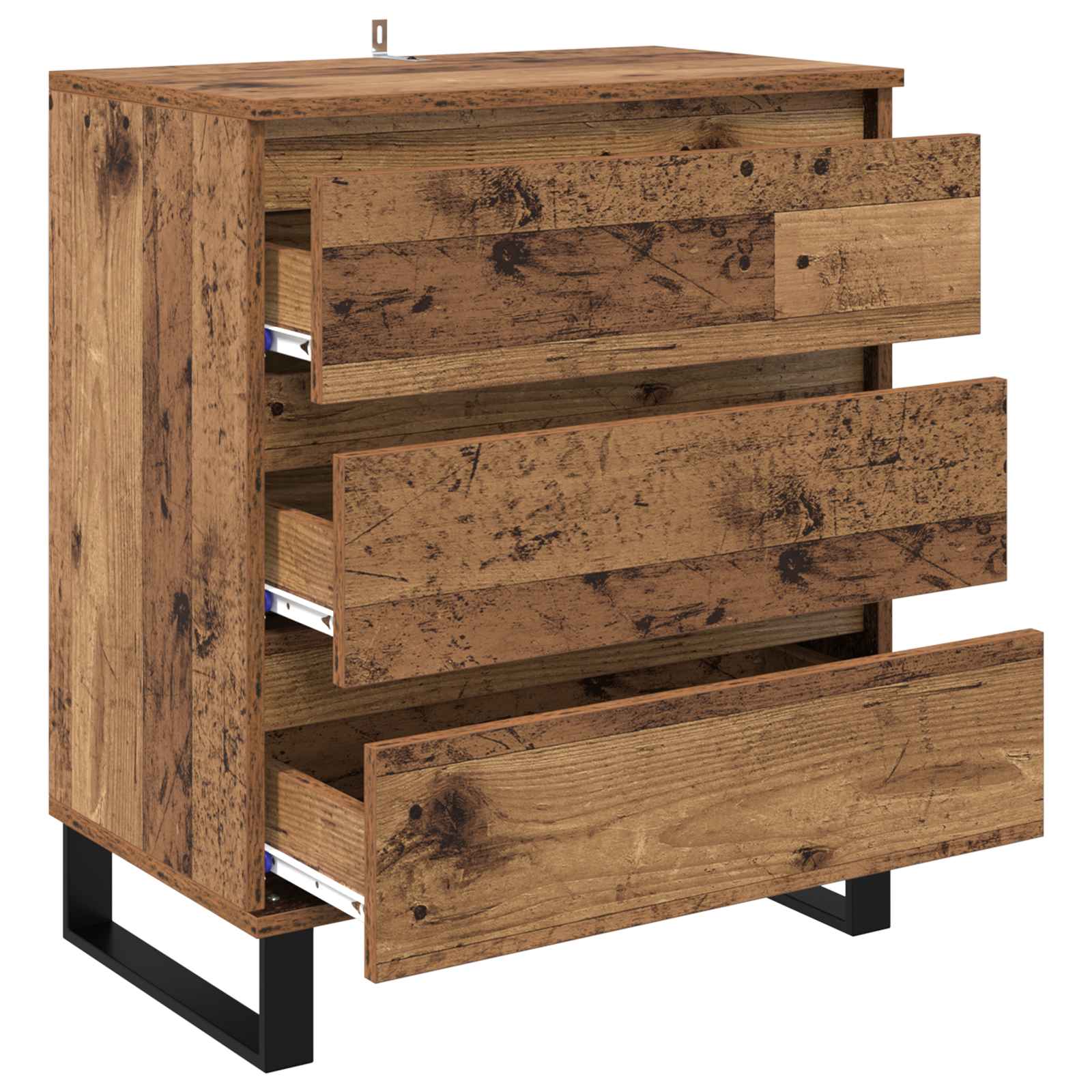 Kreveta s ladicama Staro drvo 60 x 35 x 70 cm Konstruirano drvo