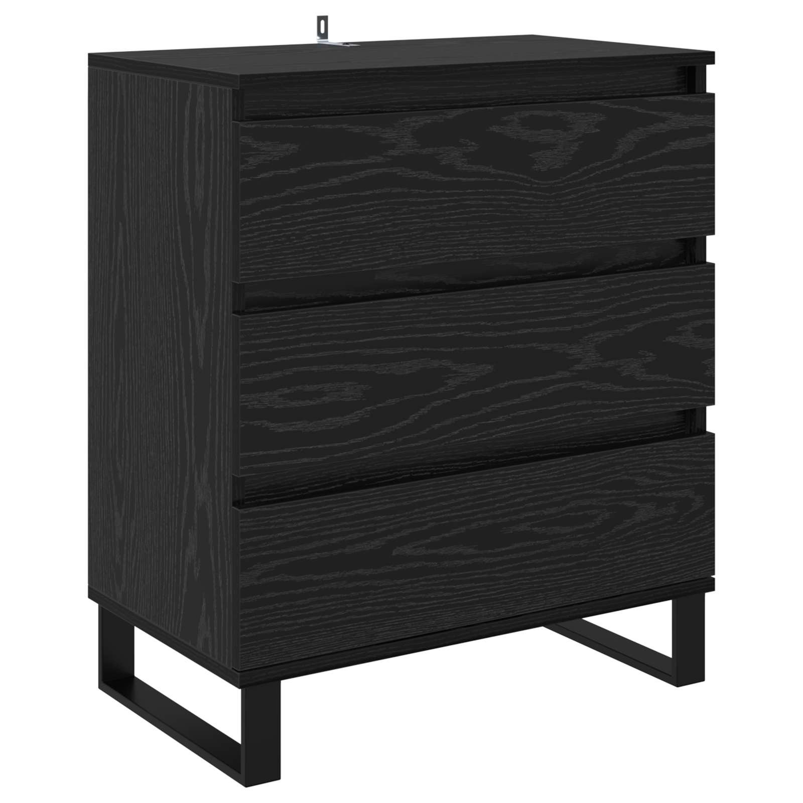 Kreveta s ladicama Crni hrast 60 x 35 x 70 cm Konstruirano drvo