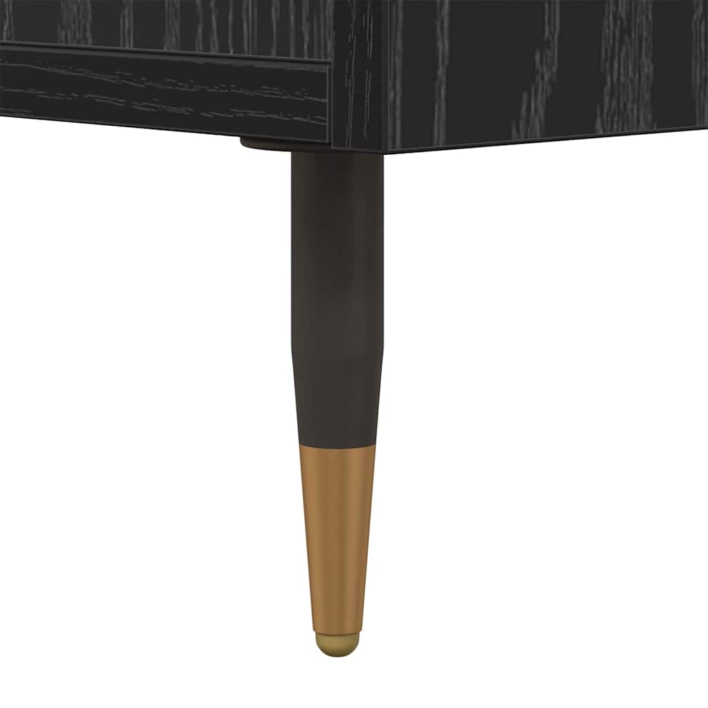 Noćni ormar Crni hrast 40 x 35 x 47,5 cm Konstruirano drvo