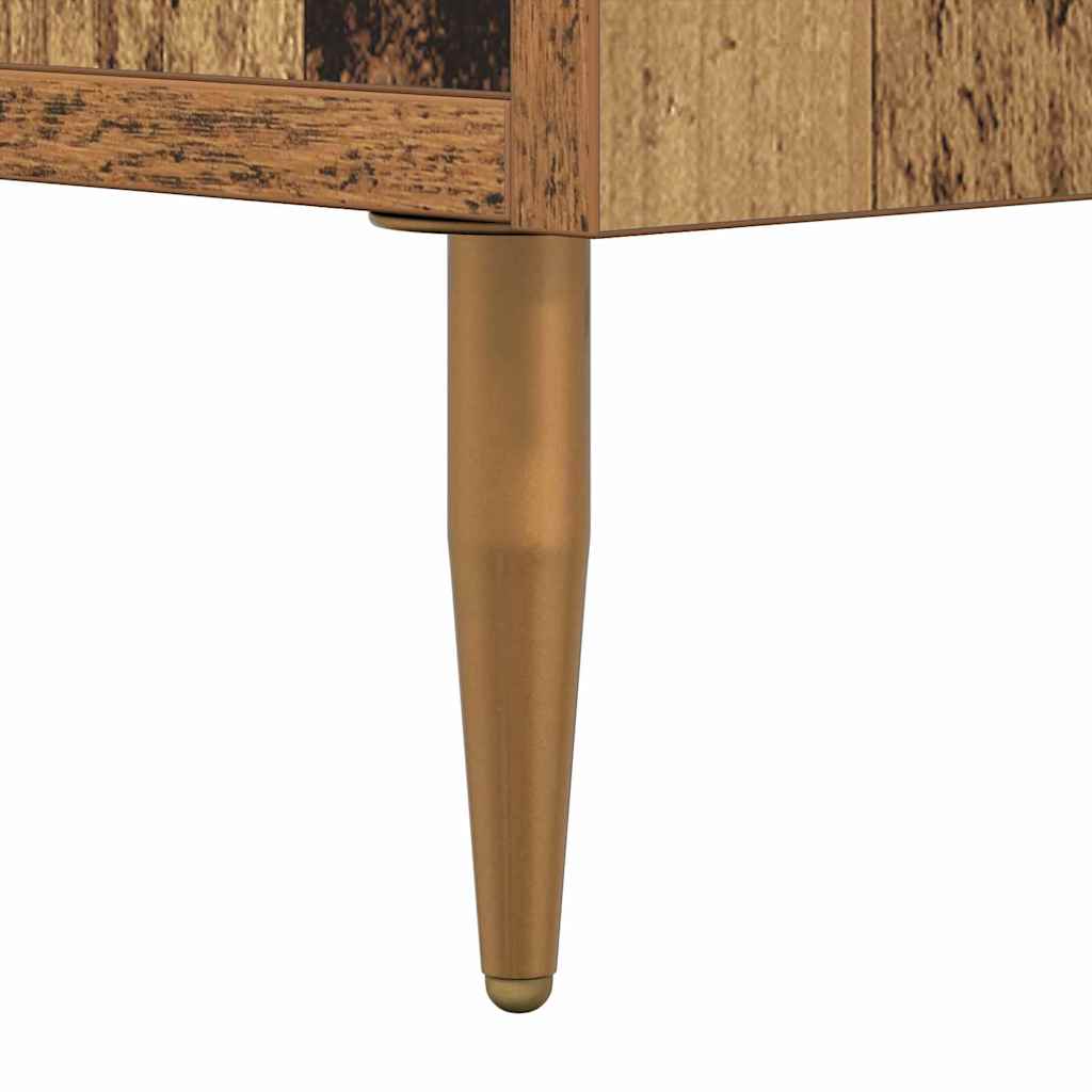 Noćni ormar s ladicama 2 pcs Staro drvo 40 x 35 x 47,5 cm