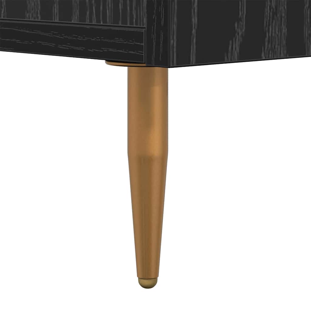 Noćni ormar Crni hrast 40 x 35 x 47,5 cm Konstruirano drvo