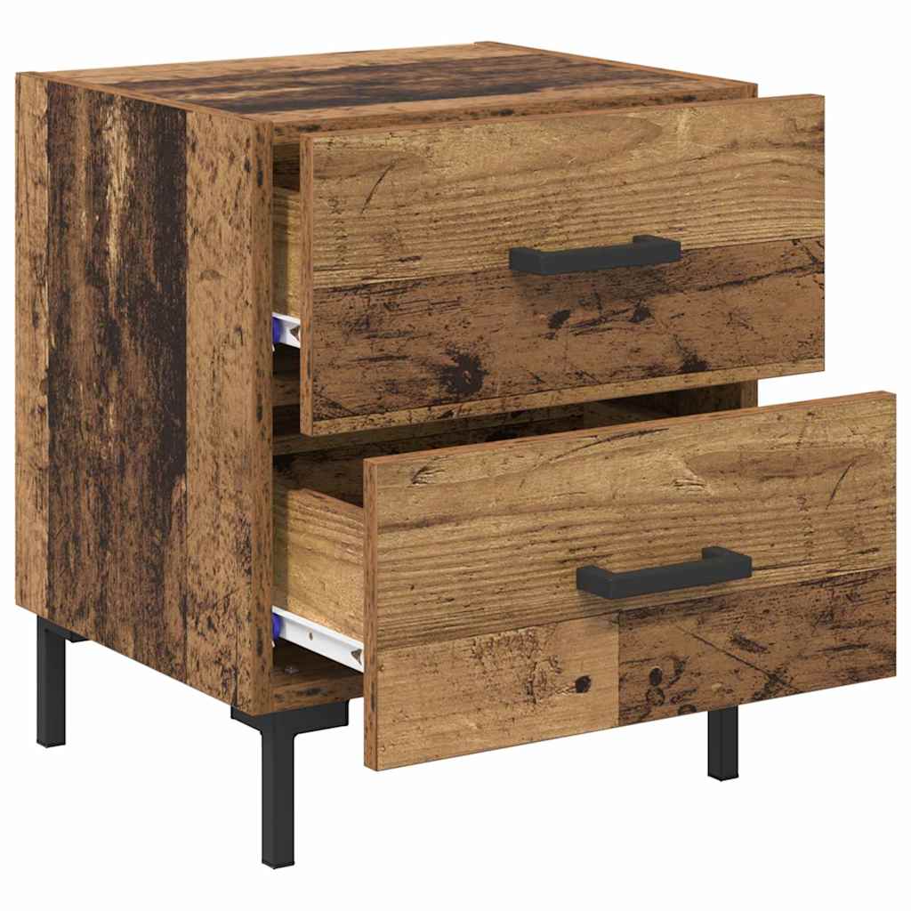 Noćni ormar Staro drvo 40 x 35 x 47,5 cm Konstruirano drvo
