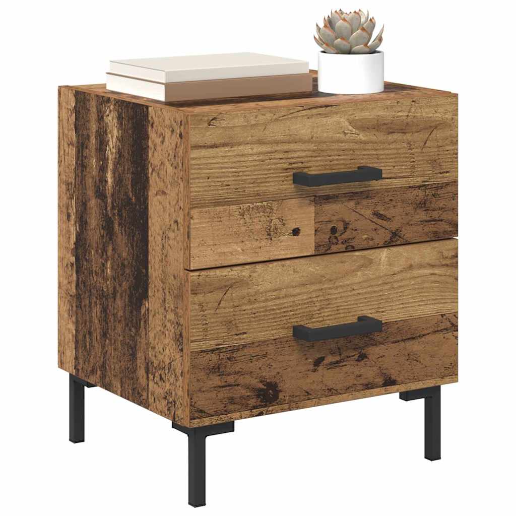 Noćni ormar Staro drvo 40 x 35 x 47,5 cm Konstruirano drvo