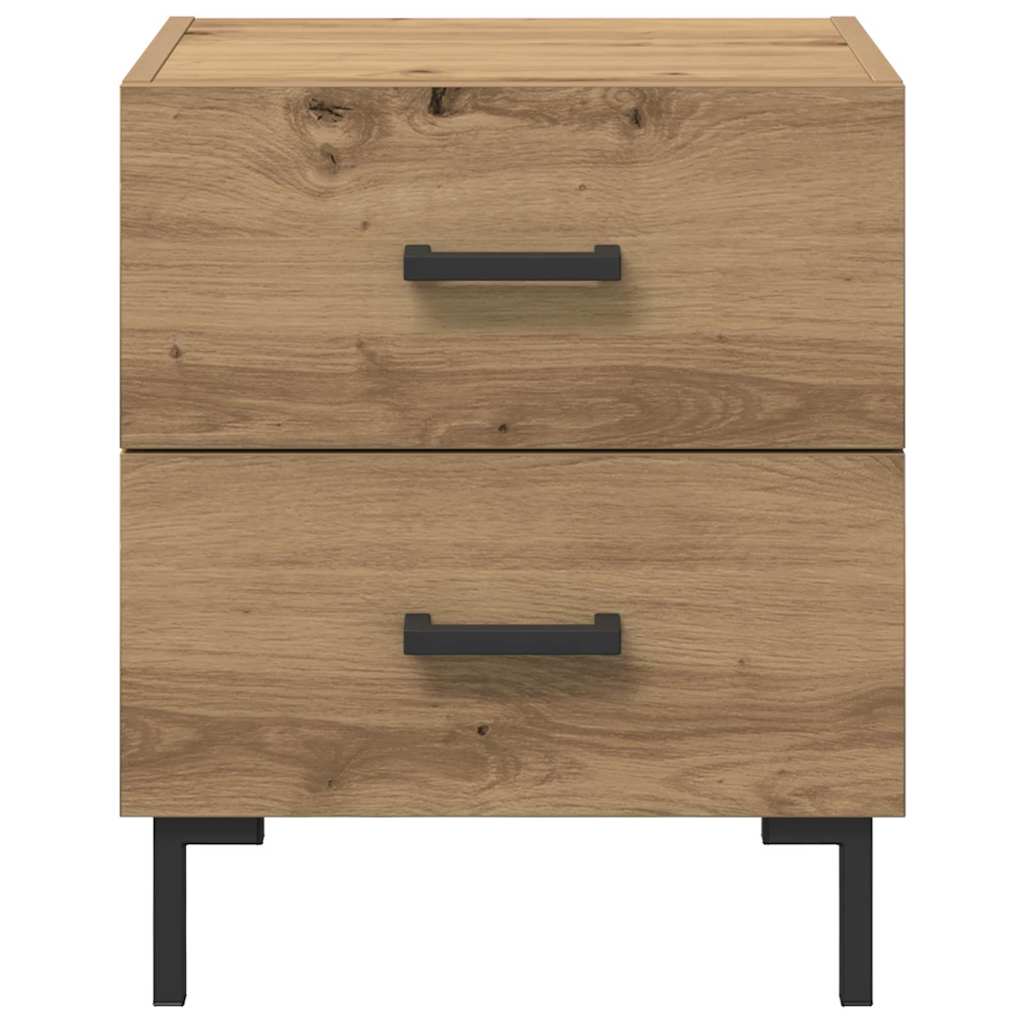 Noćni ormar s ladicama 2 pcs Umjetnički hrast 40 x 35 x 47,5 cm
