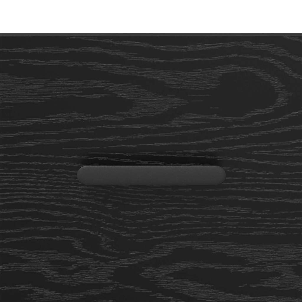 Noćni ormar s ladicama 2 pcs Crni hrast 40 x 35 x 47,5 cm