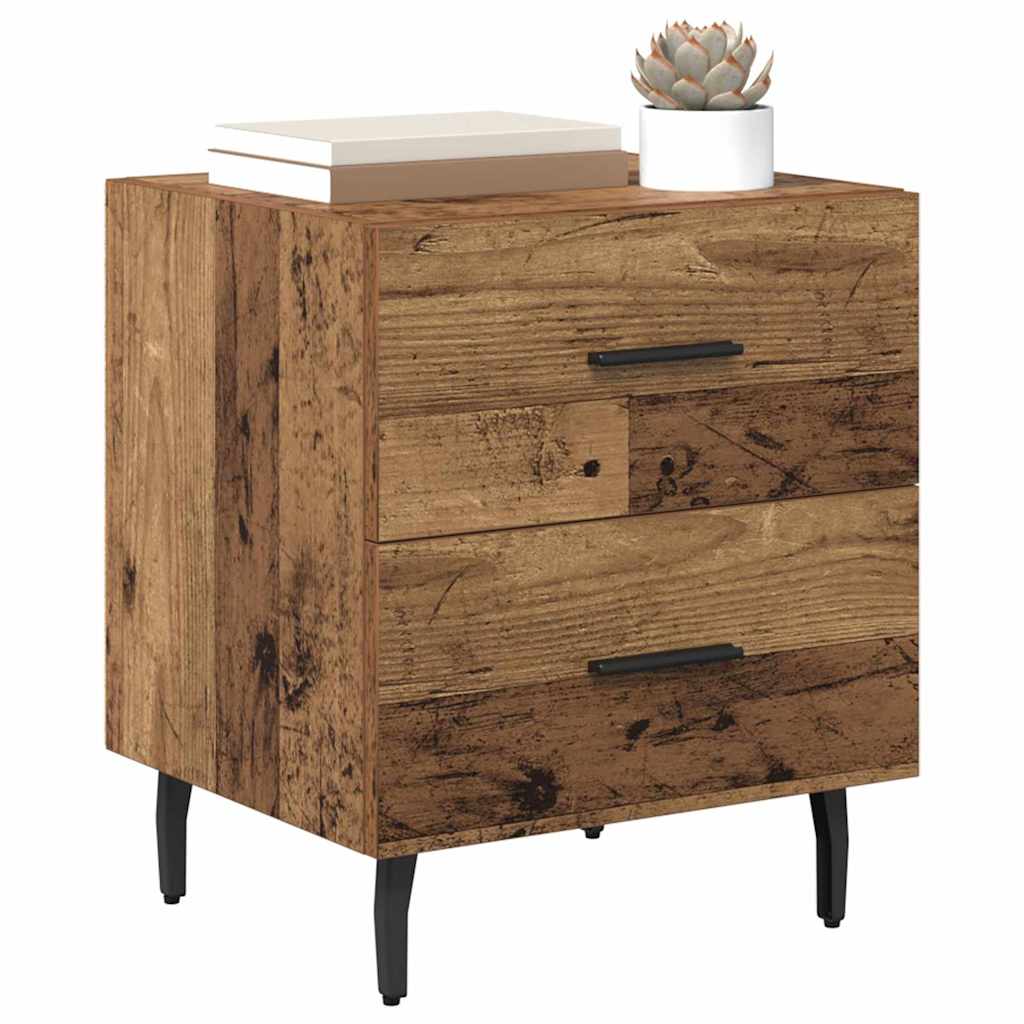 Noćni ormar Staro drvo 40 x 35 x 47,5 cm Konstruirano drvo
