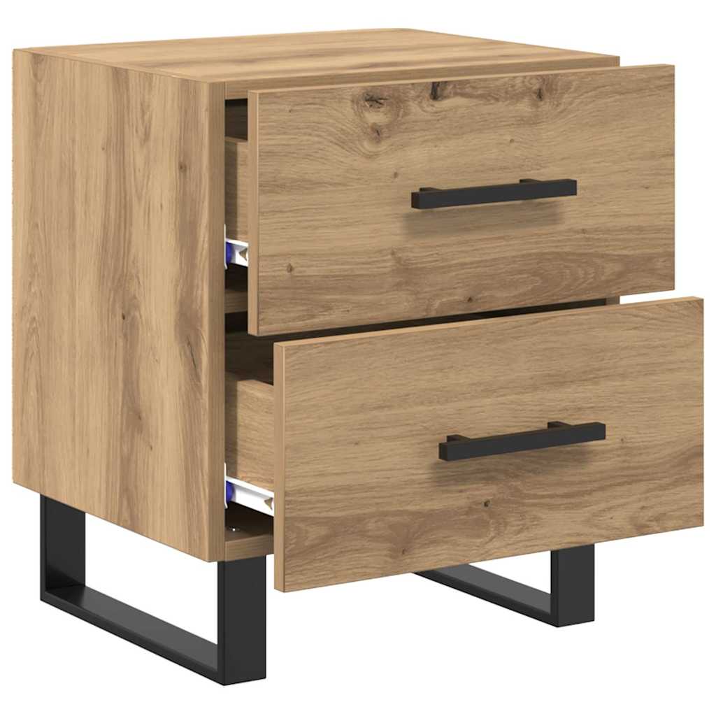 Noćni ormar s ladicama 2 pcs Umjetnički hrast 40 x 35 x 47,5 cm