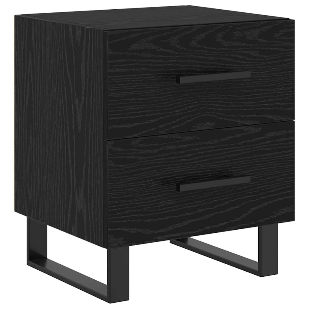Noćni ormar Crni hrast 40 x 35 x 47,5 cm Konstruirano drvo