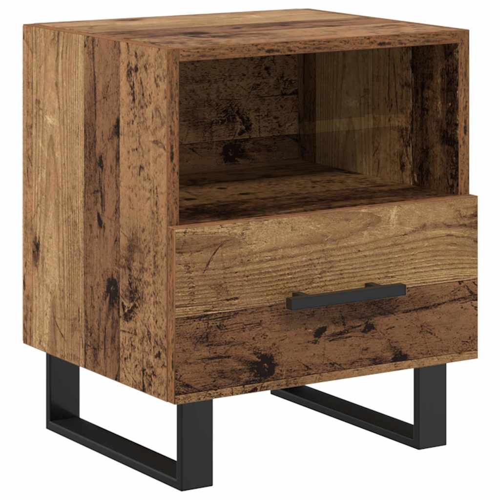 Noćni ormar Staro drvo 40 x 35 x 47,5 cm Konstruirano drvo
