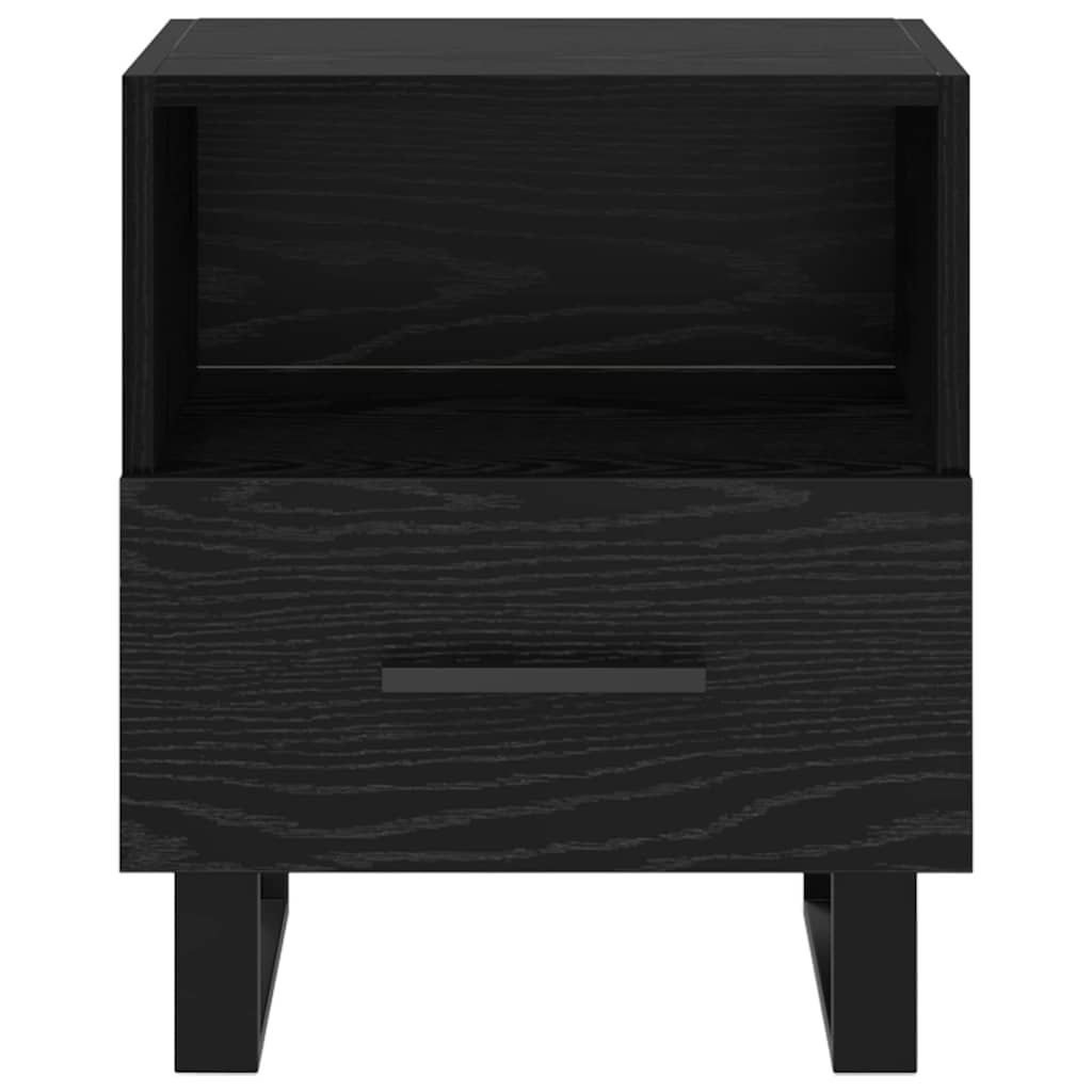 Noćni ormar Crni hrast 40 x 35 x 47,5 cm Konstruirano drvo
