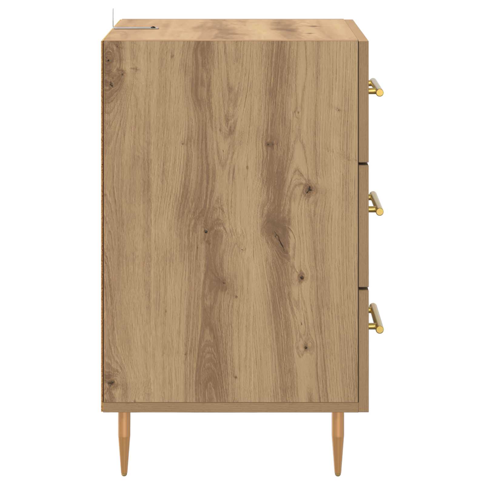 Noćni ormar Umjetnički hrast 40 x 40 x 66 cm Konstruirano drvo