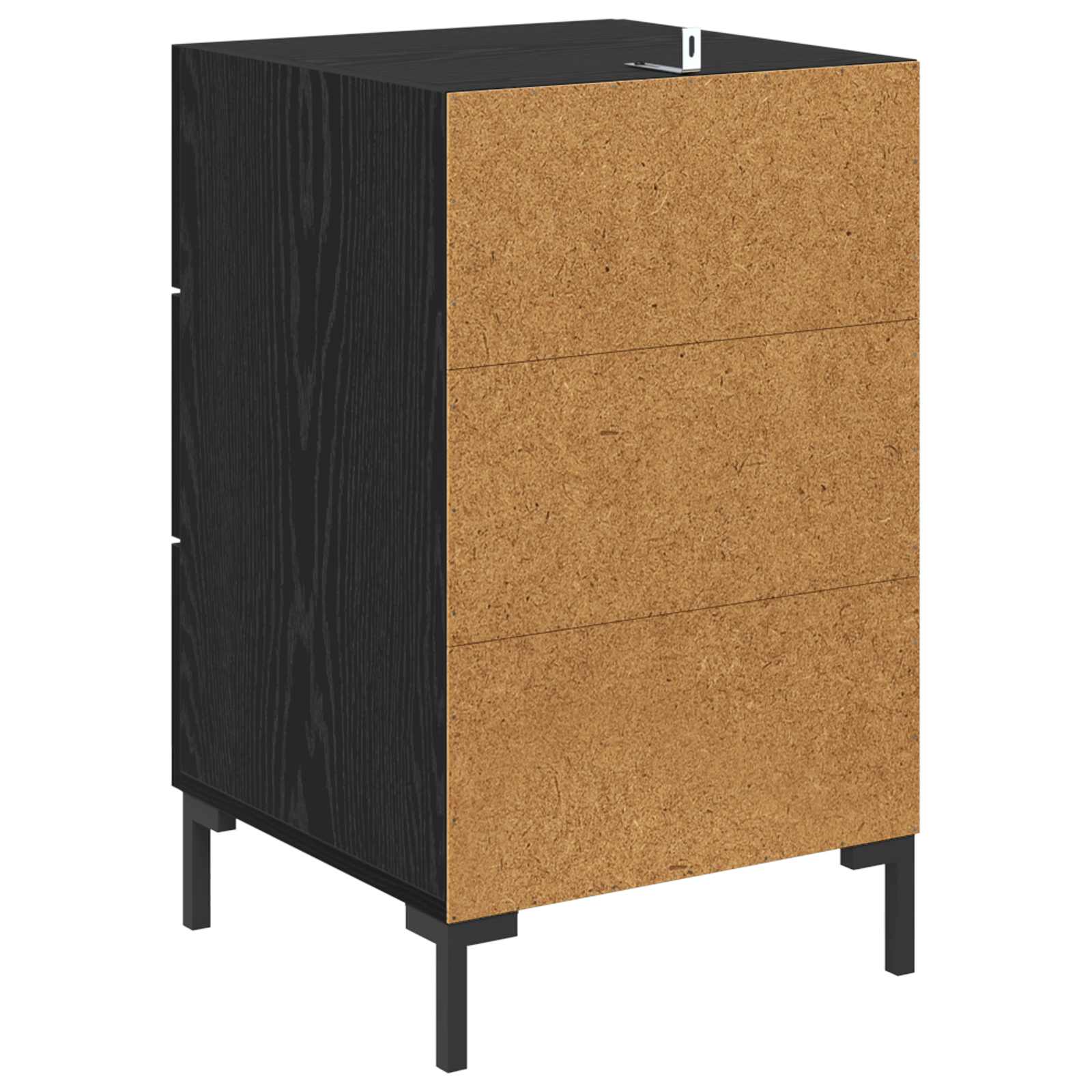 Noćni ormar Crni hrast 40 x 40 x 66 cm Konstruirano drvo