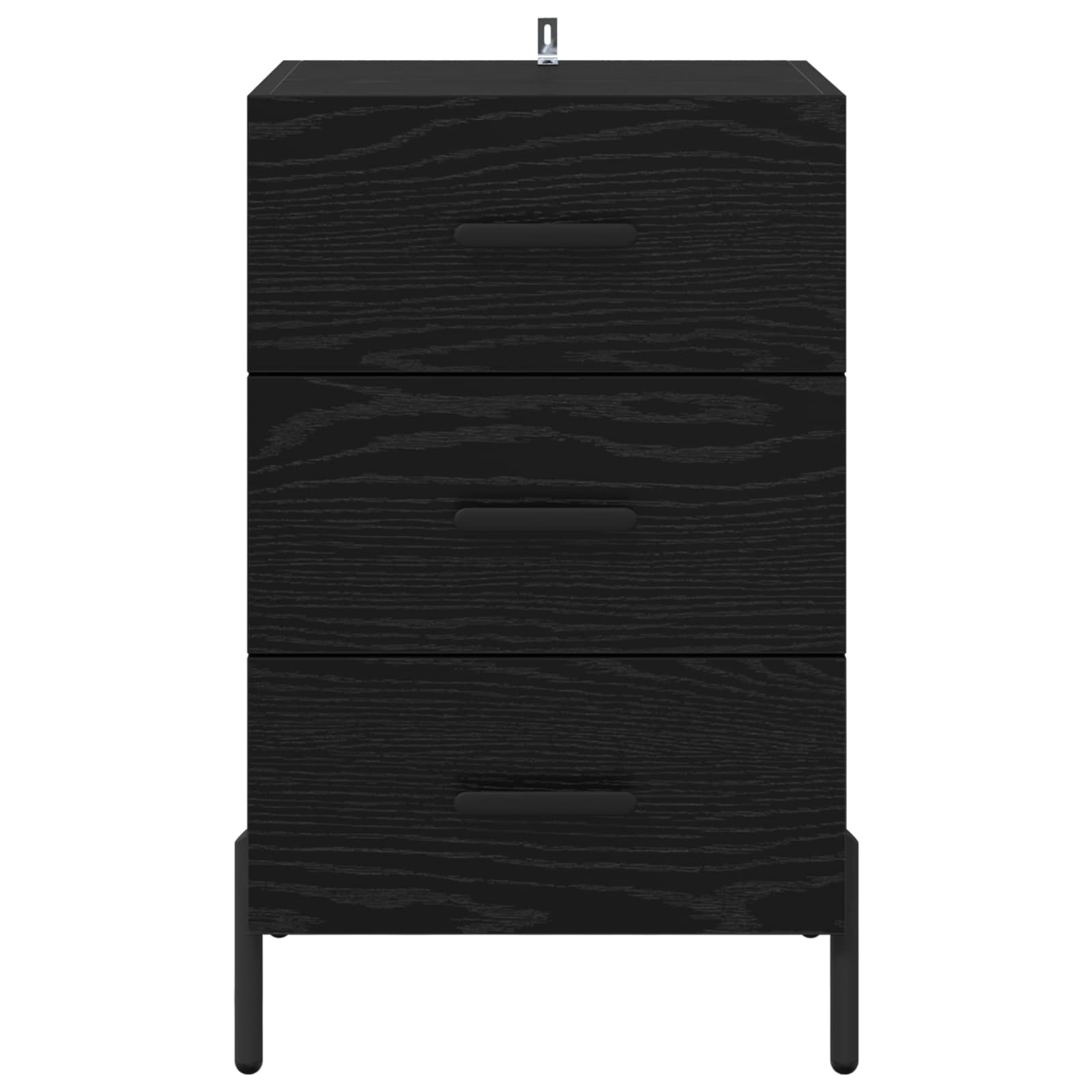 Noćni ormar Crni hrast 40 x 40 x 66 cm Konstruirano drvo