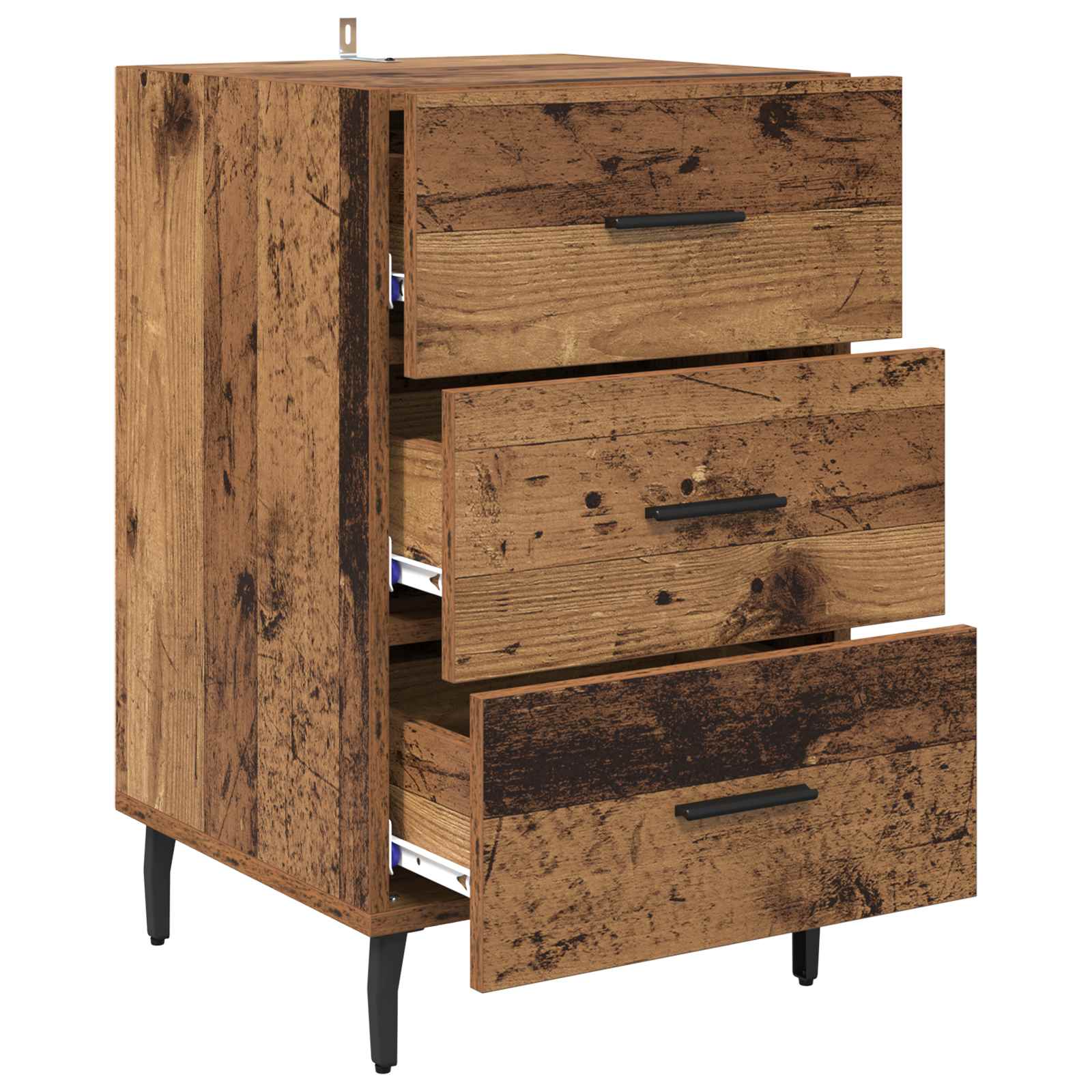 Noćni ormar Staro drvo 40 x 40 x 66 cm Konstruirano drvo