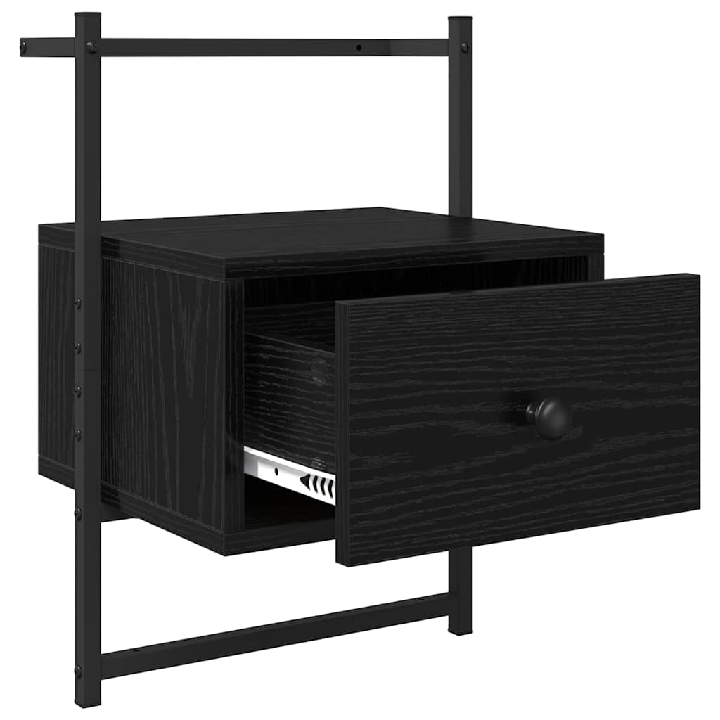 Noćni ormar Crni hrast 35 x 30 x 51 cm Konstruirano drvo