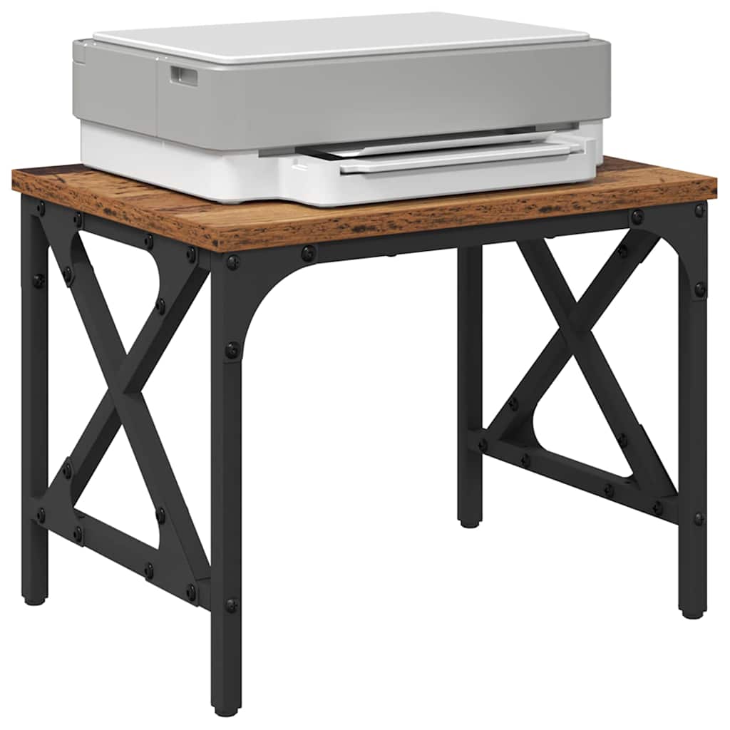 Držač za printer Staro drvo 40 x 30 x 31 cm Konstruirano drvo
