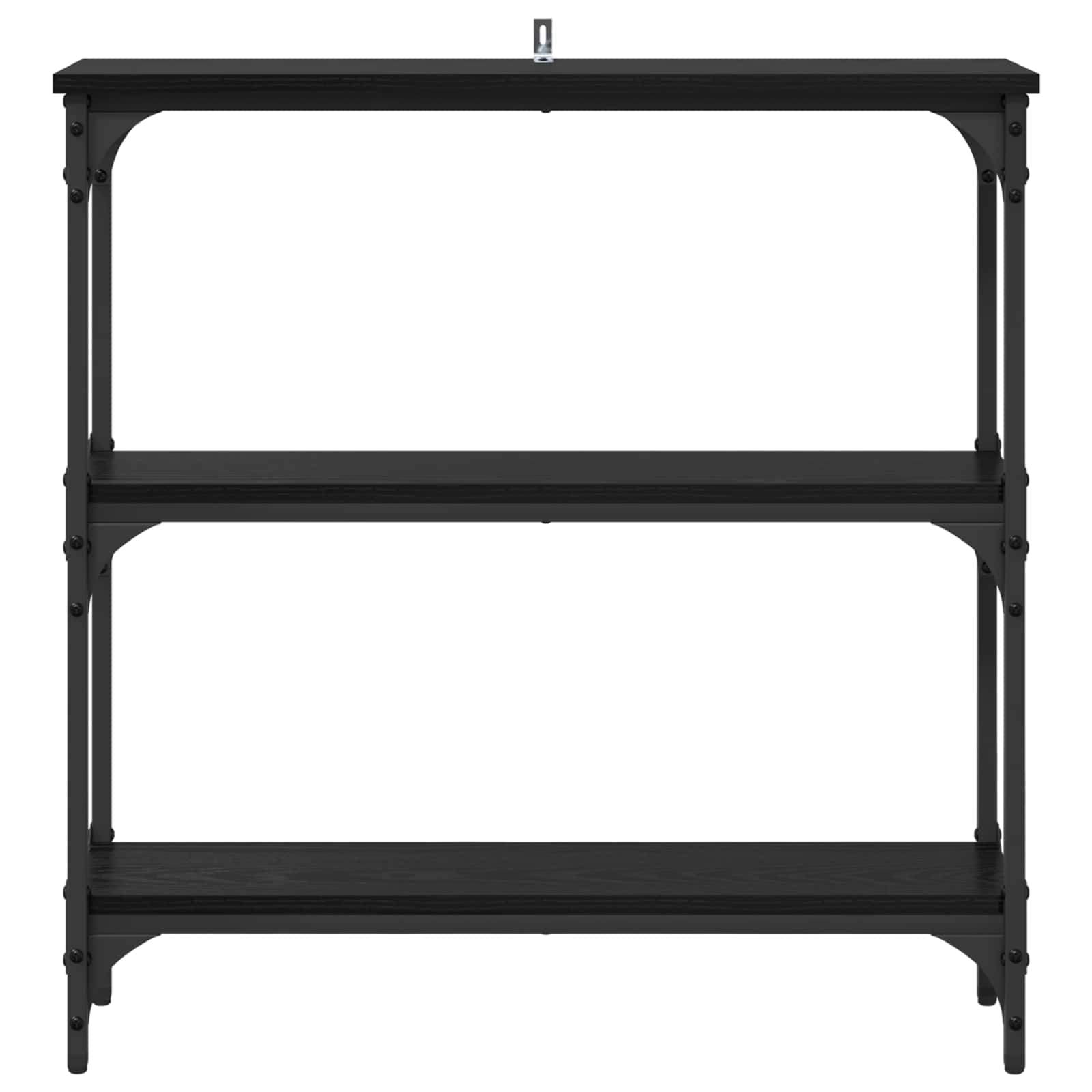 Konzolna stolica Crni hrast 75 x 22,5 x 75 cm Konstruirano drvo