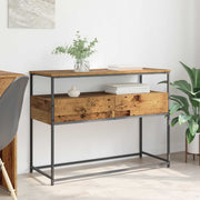 Konzolna stolica Staro drvo 100 x 40 x 75 cm Konstruirano drvo