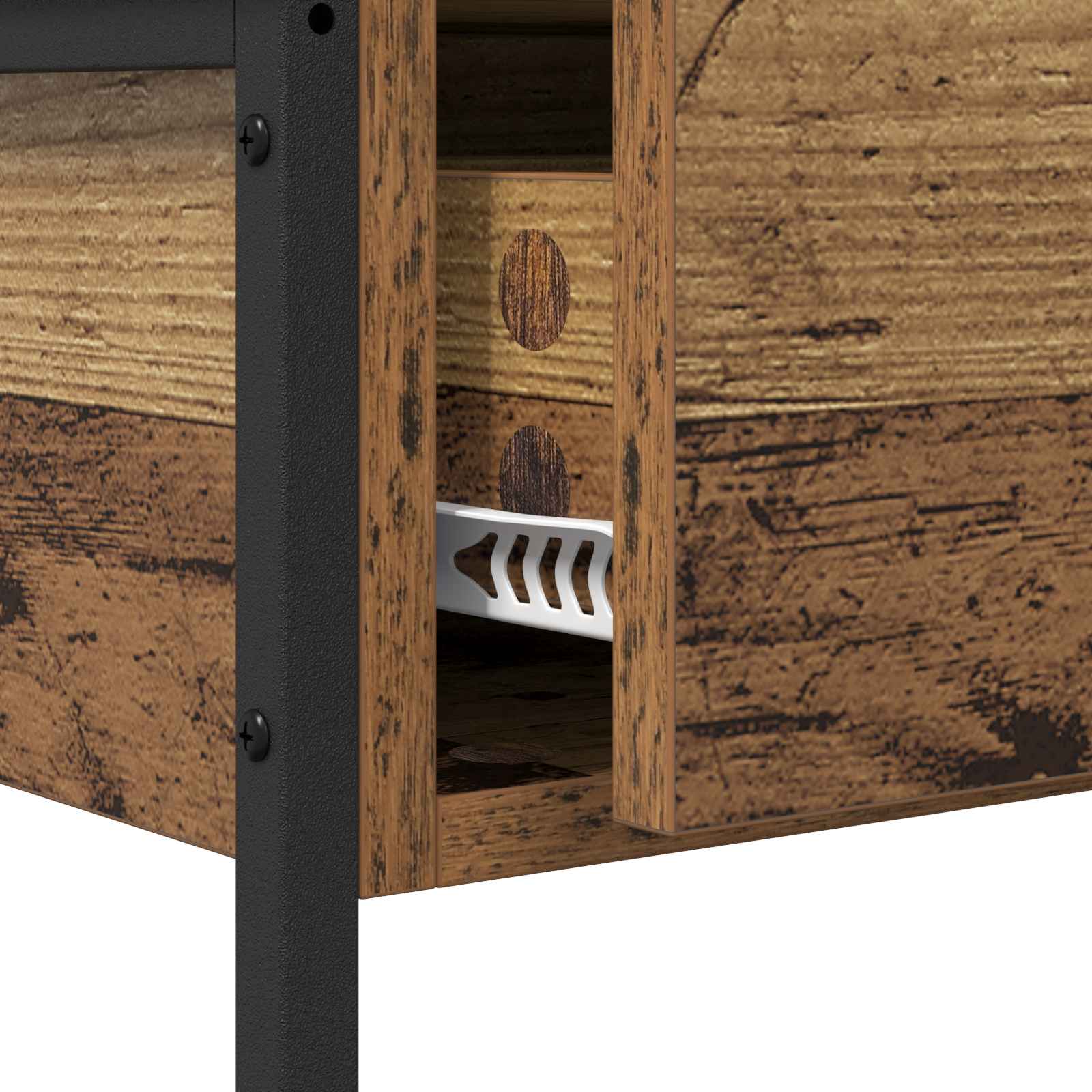 Konzolna stolica Staro drvo 75 x 34,5 x 75 cm Konstruirano drvo
