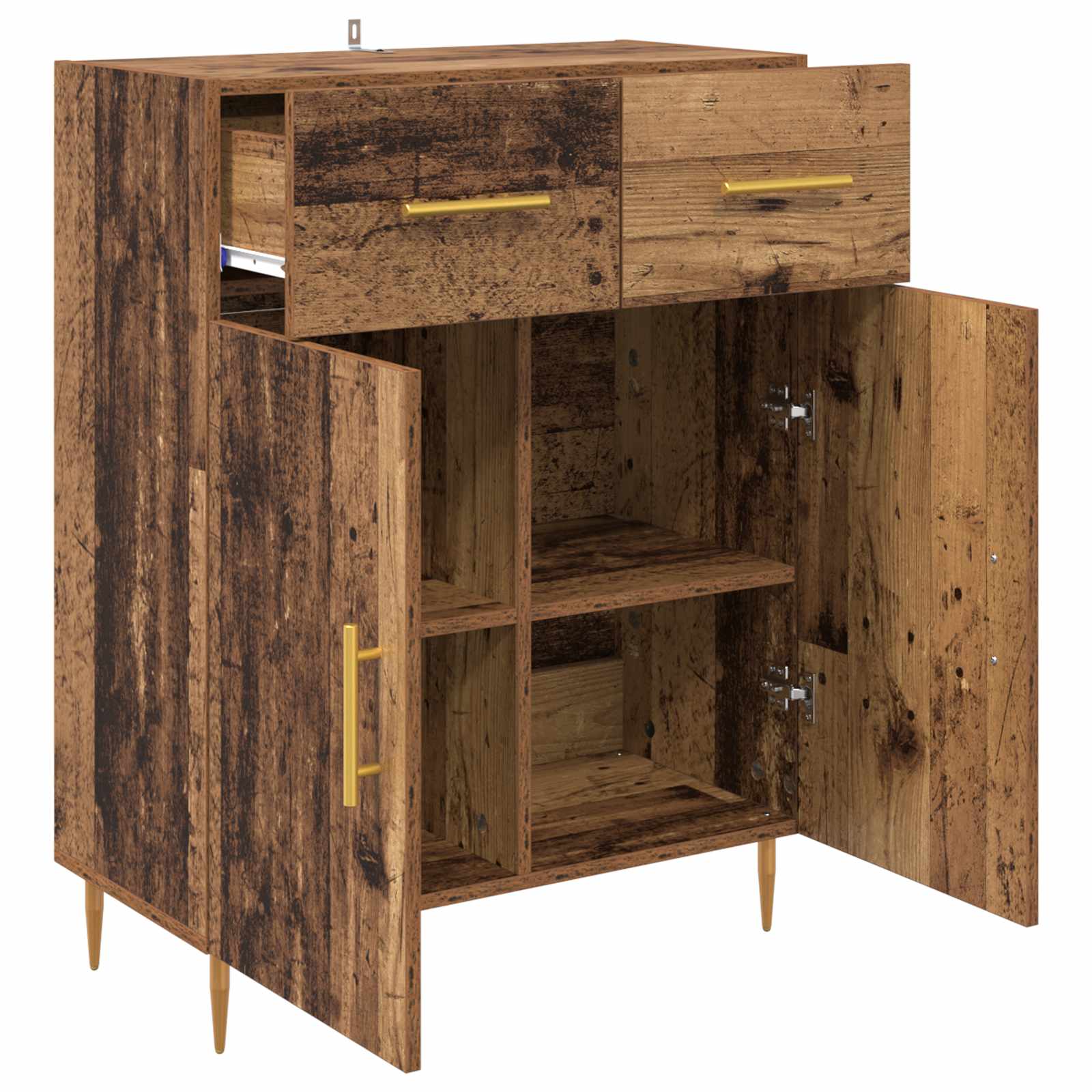 Kreveta Staro drvo 69,5 x 34 x 90 cm Konstruirano drvo