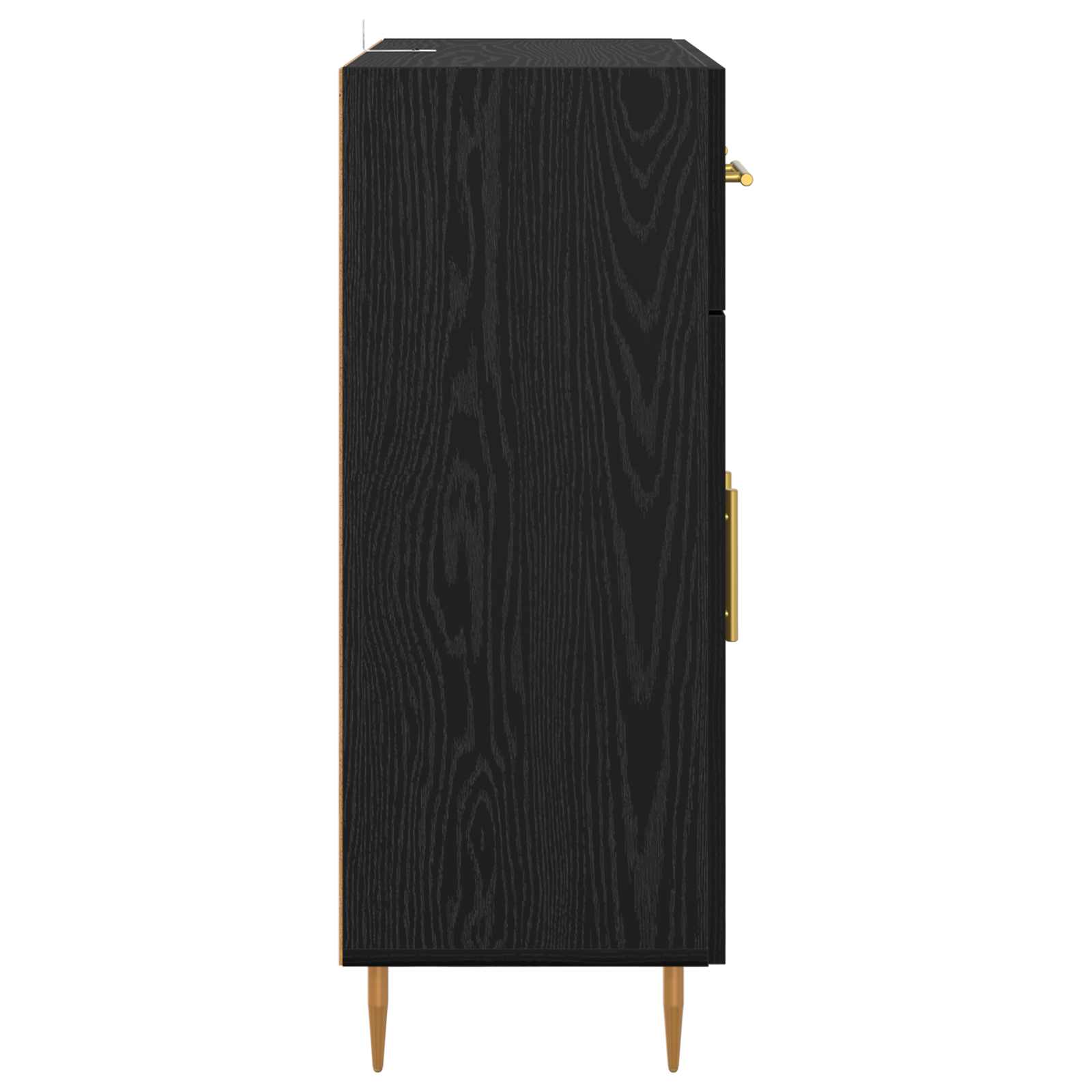 Kreveta Crni hrast 69,5 x 34 x 90 cm Konstruirano drvo