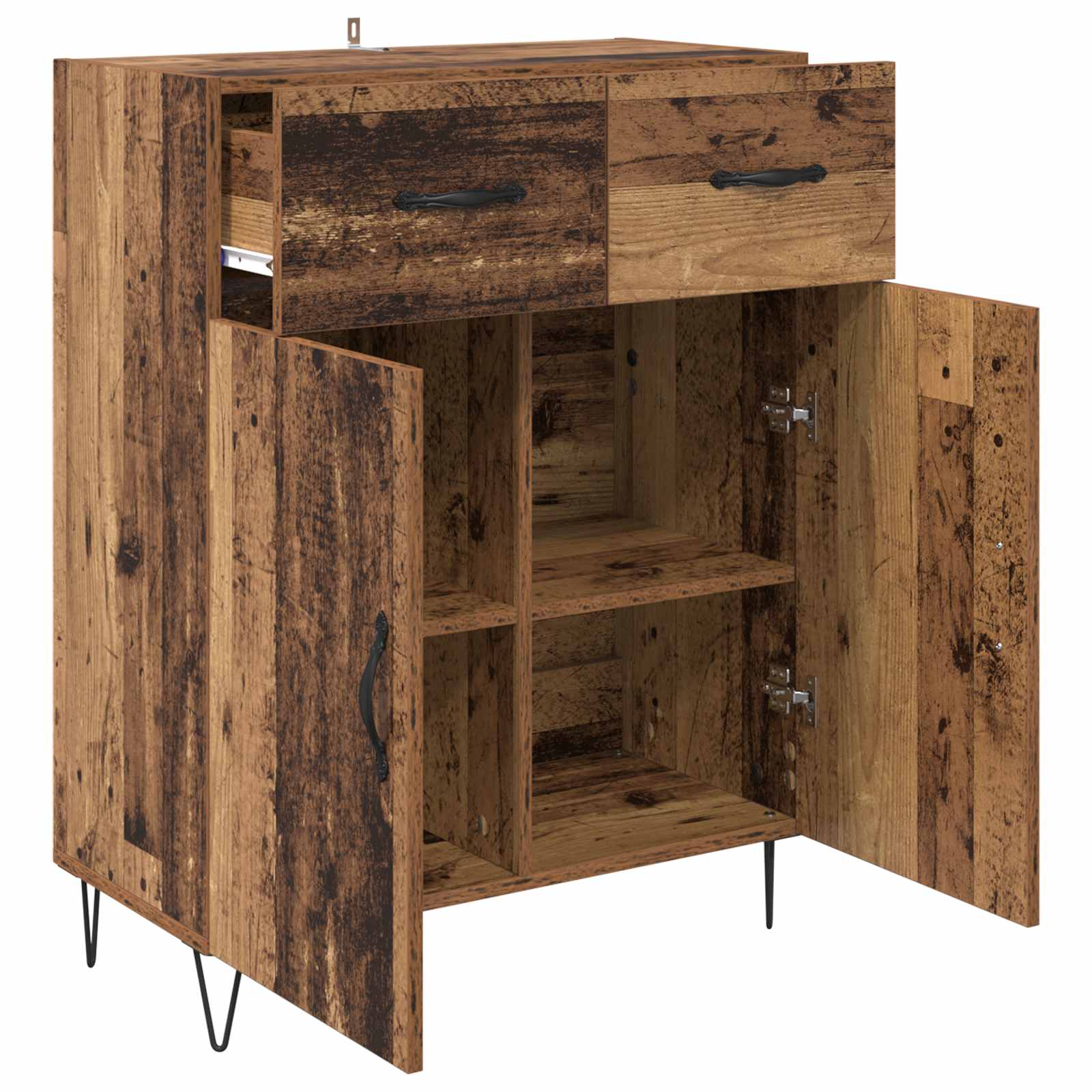 Kreveta Staro drvo 69,5 x 34 x 90 cm Konstruirano drvo
