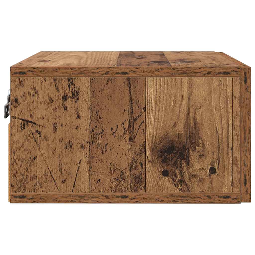Noćni ormar Staro drvo 35 x 35 x 20 cm Konstruirano drvo