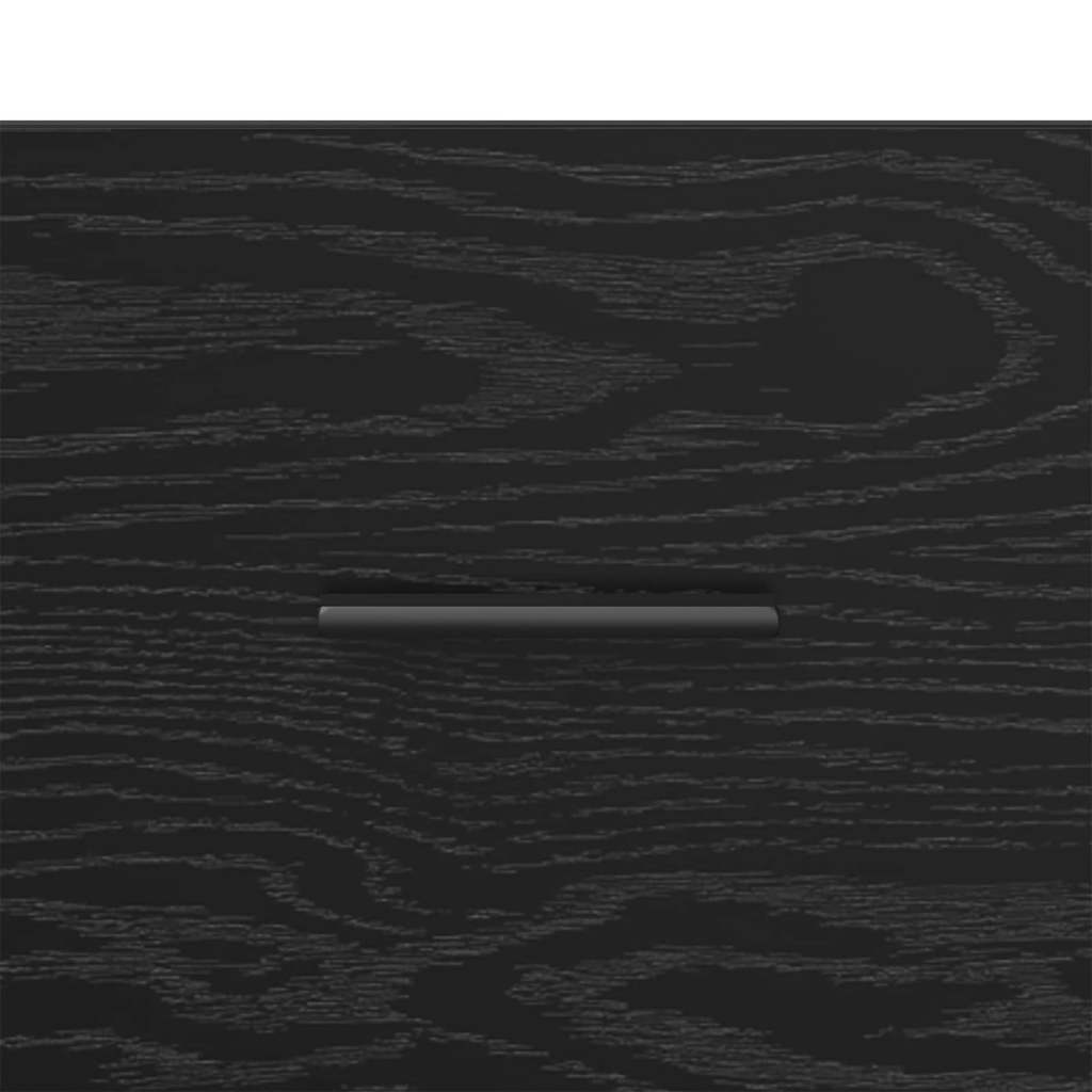 Noćni ormar 2 pcs Crni hrast 35 x 35 x 20 cm Konstruirano drvo
