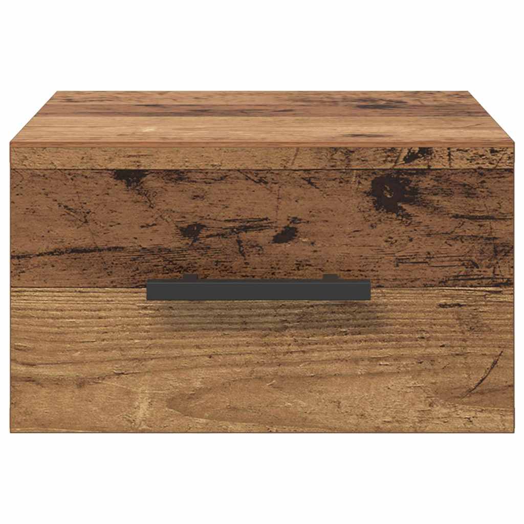 Noćni ormar Zidne Staro drvo 35 x 35 x 20 cm Konstruirano drvo