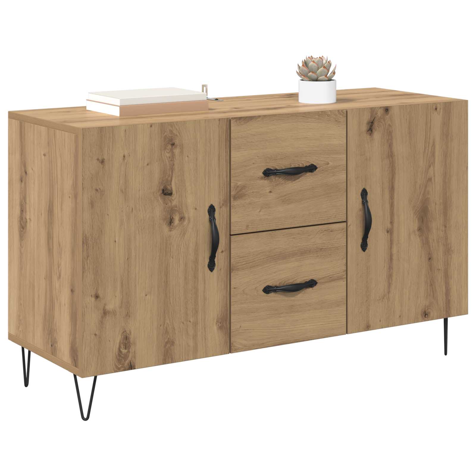 Kreveta Umjetnički hrast 100 x 36 x 60 cm Konstruirano drvo