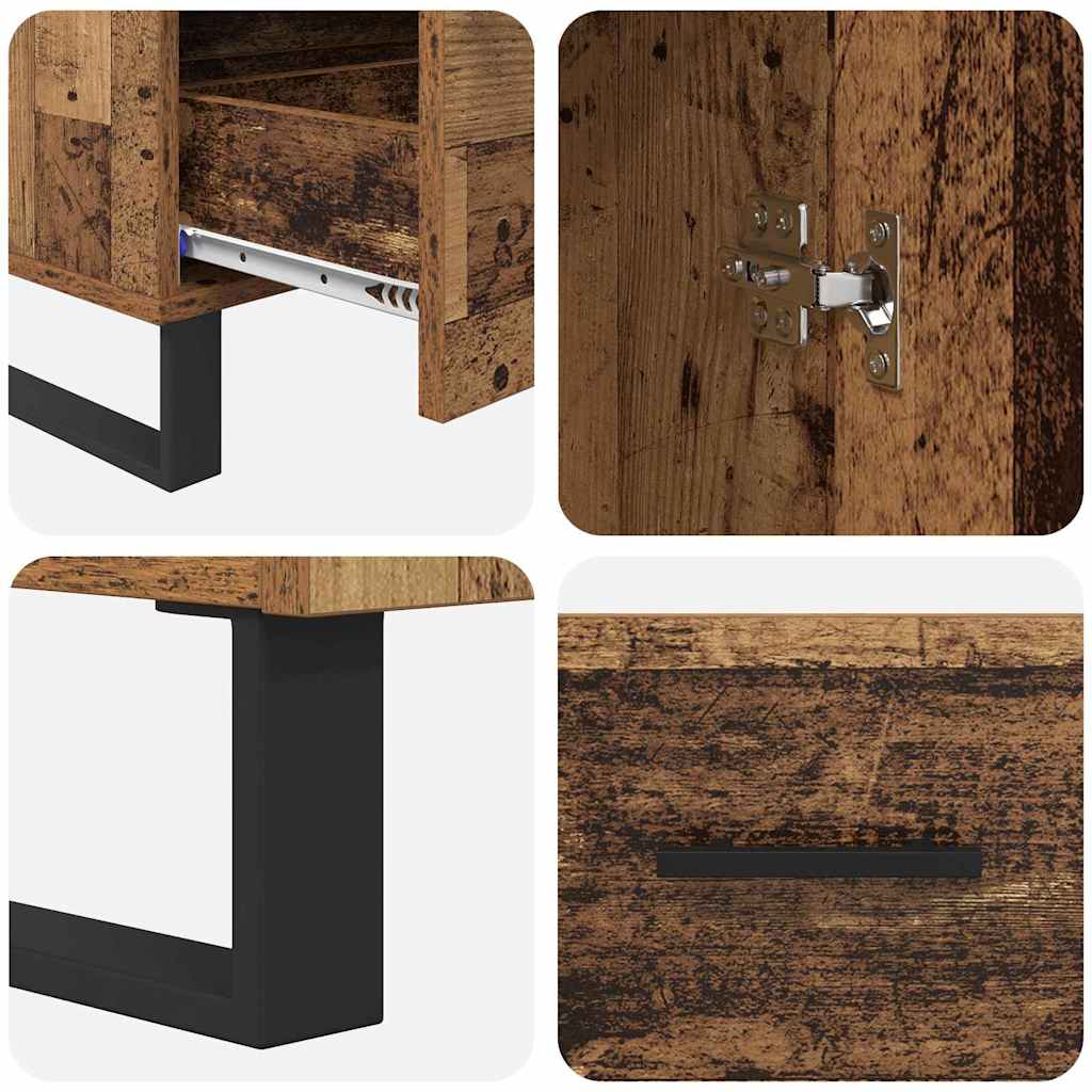 Highboard Staro drvo 69,5 x 30 x 115 cm Konstruirano drvo