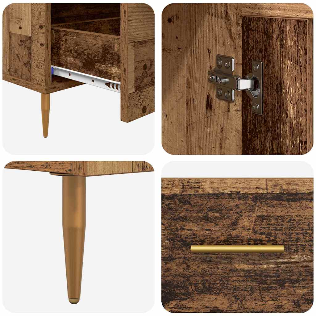 Highboard s ladicama Staro drvo 69,5 x 31 x 115 cm