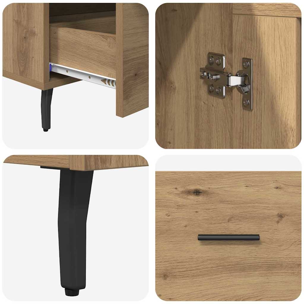 Highboard Umjetnički hrast 69,5 x 31 x 115 cm Konstruirano drvo
