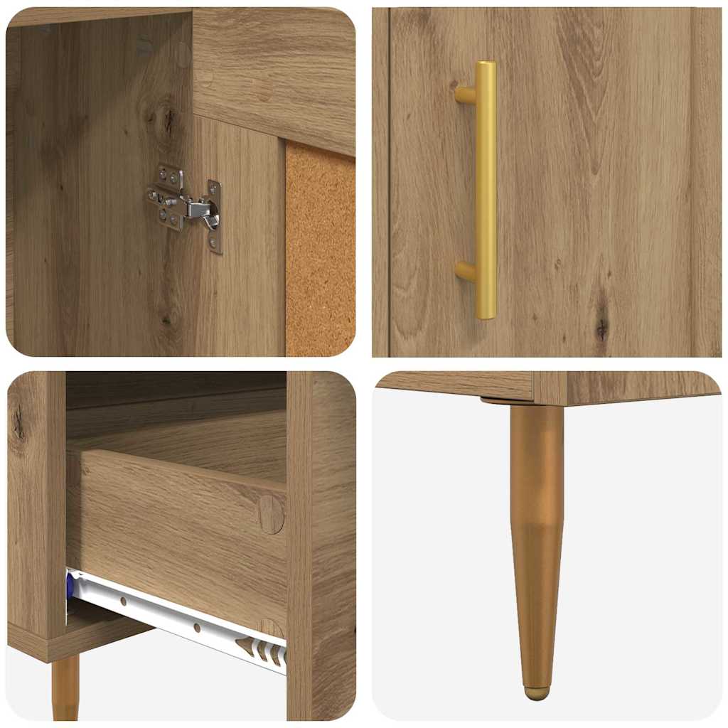 Highboard Umjetnički hrast 69,5 x 31 x 115 cm Konstruirano drvo