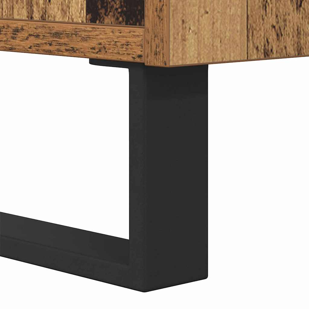 Kava Stol Staro drvo 90 x 60 x 35 cm Konstruirano drvo