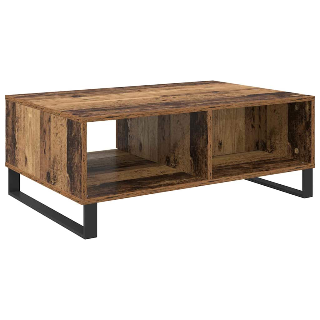 Kava Stol Staro drvo 90 x 60 x 35 cm Konstruirano drvo