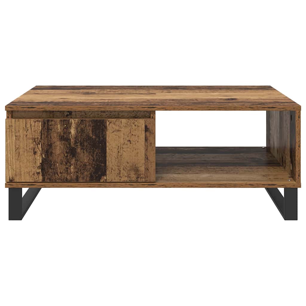 Kava Stol Staro drvo 90 x 60 x 35 cm Konstruirano drvo