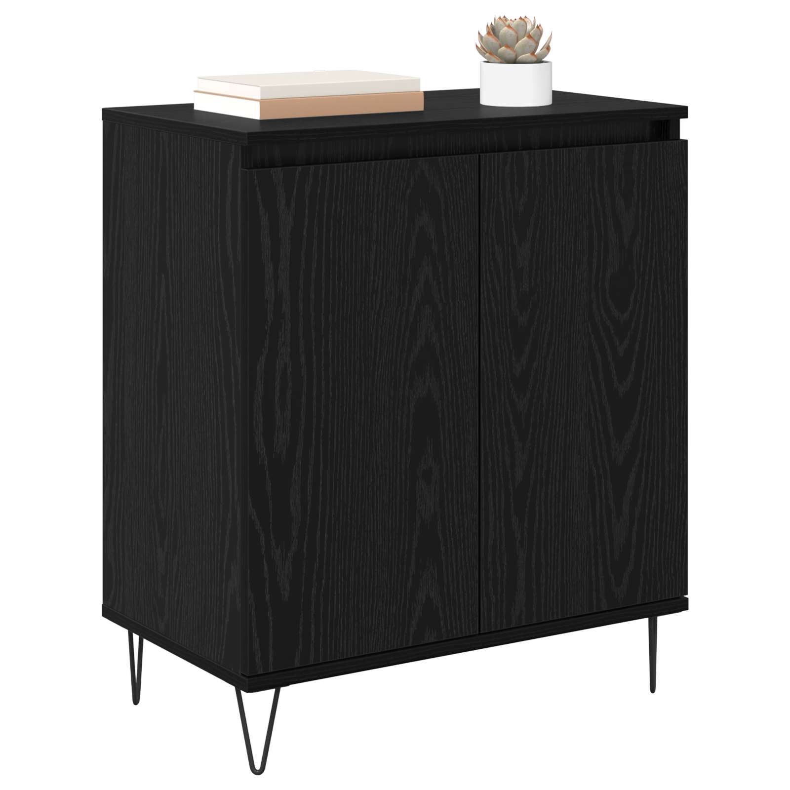 Kreveta Crni hrast 60 x 35 x 70 cm Konstruirano drvo