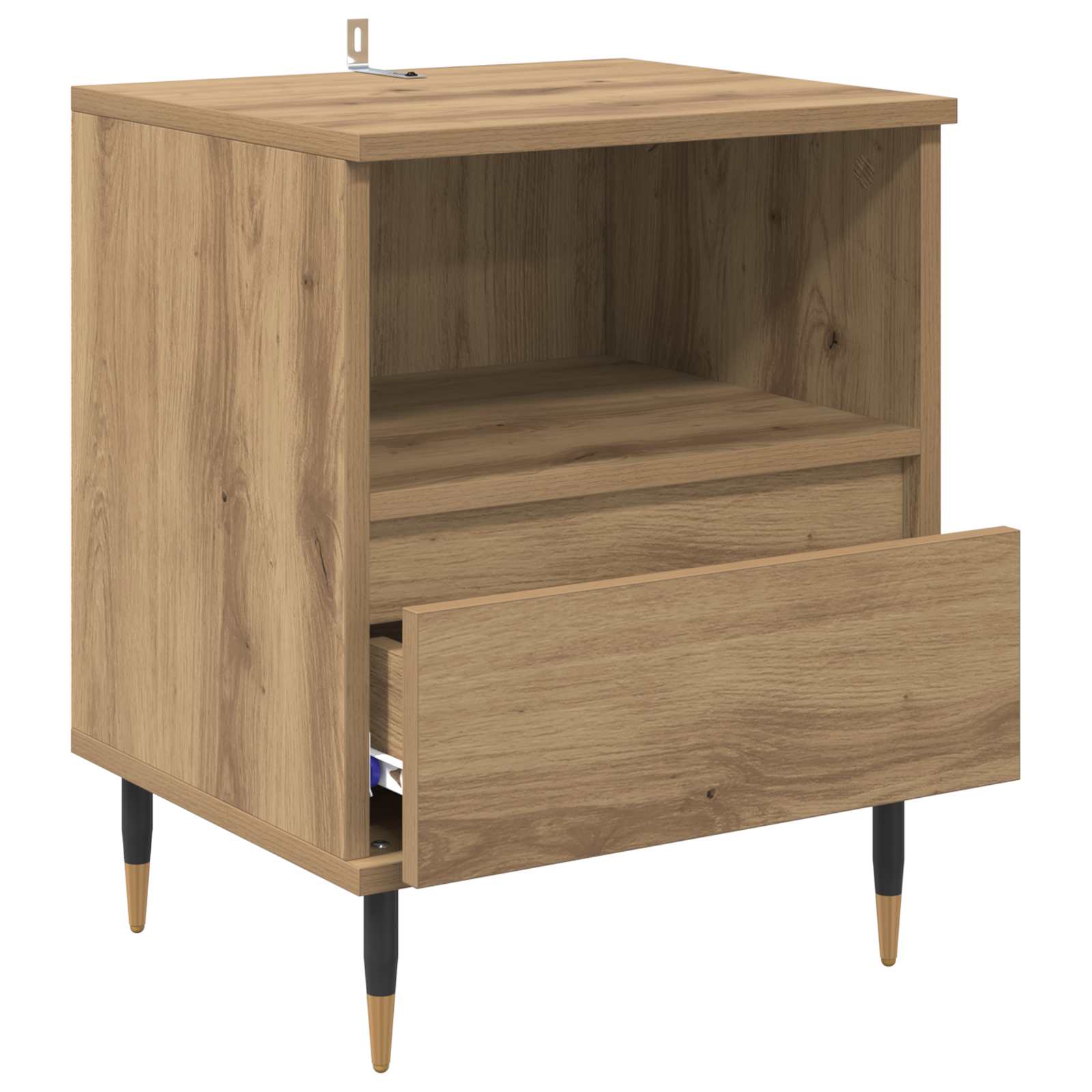 Noćni ormar s ladicama 2 pcs Umjetnički hrast 40 x 35 x 50 cm